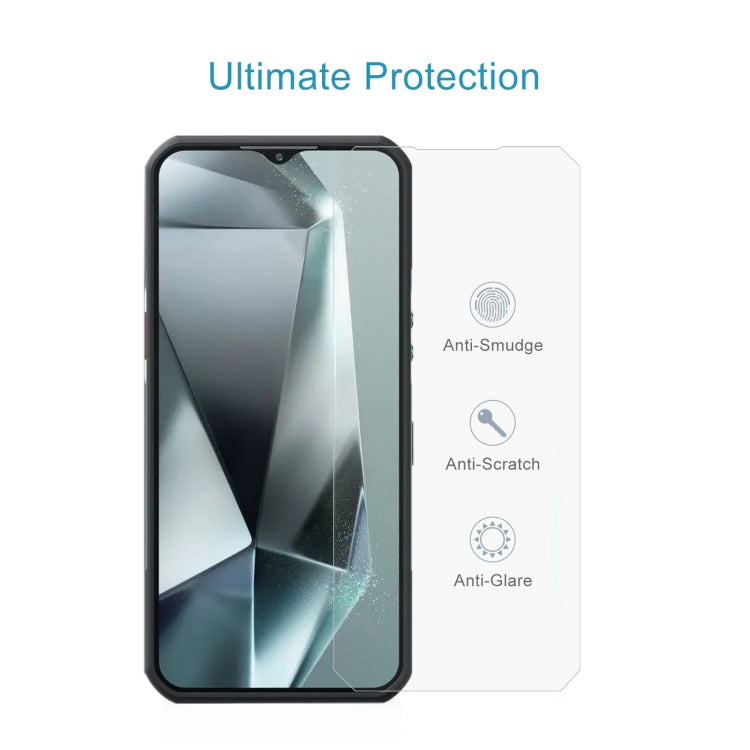 For Oukitel WP35S 50pcs 3D 0.3mm Fine Hole High Aluminum Tempered Glass Film