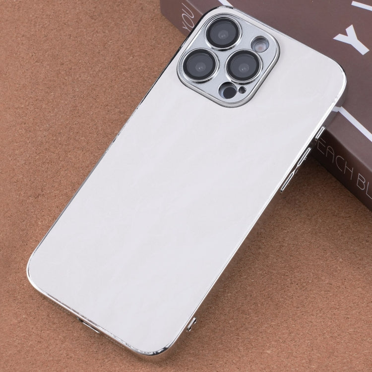 For iPhone 13 Pro Electroplating Snowflake PC Hybrid TPU Phone Case
