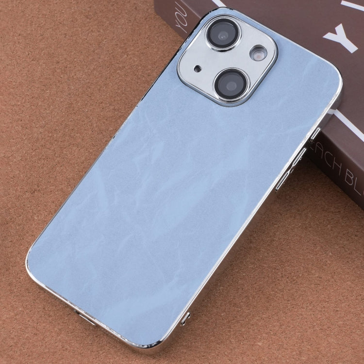 For iPhone 13 Electroplating Snowflake PC Hybrid TPU Phone Case