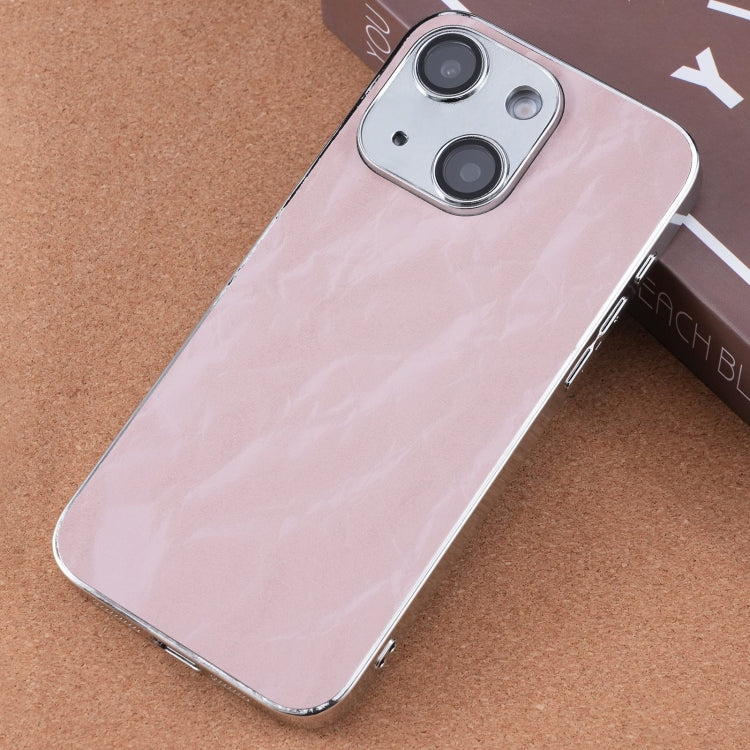 For iPhone 13 Electroplating Snowflake PC Hybrid TPU Phone Case