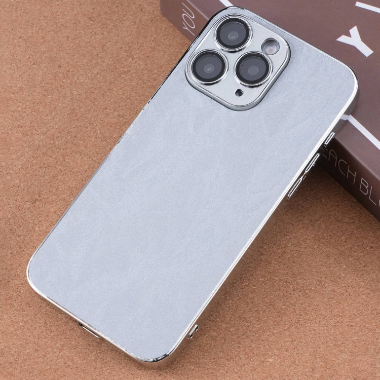 For iPhone 11 Pro Max Electroplating Snowflake PC Hybrid TPU Phone Case