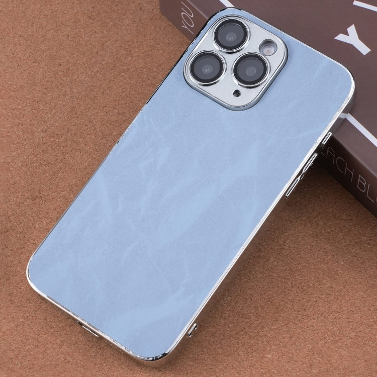 For iPhone 11 Pro Max Electroplating Snowflake PC Hybrid TPU Phone Case