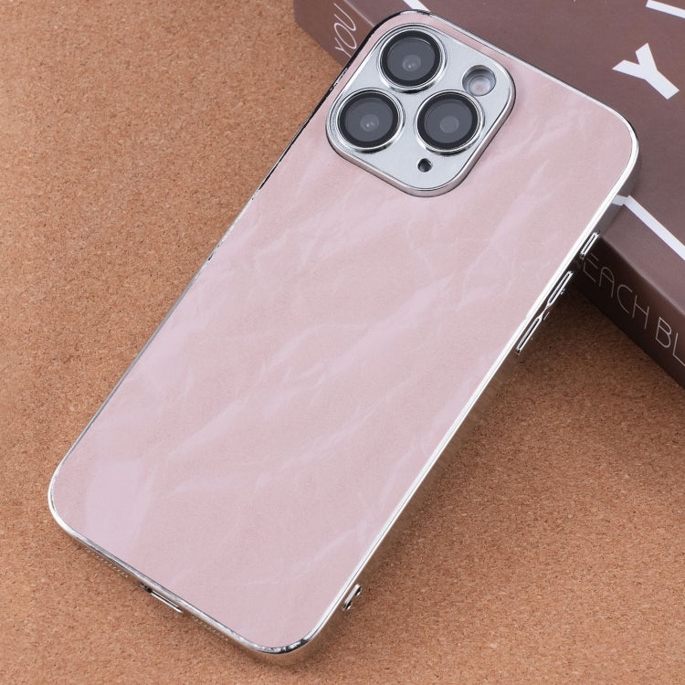 For iPhone 11 Pro Max Electroplating Snowflake PC Hybrid TPU Phone Case