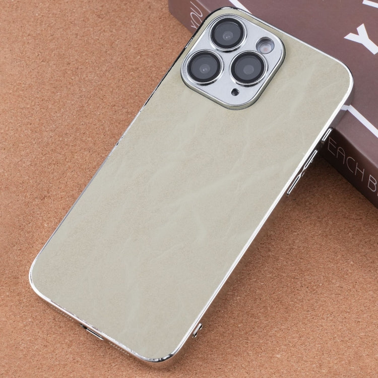For iPhone 11 Pro Max Electroplating Snowflake PC Hybrid TPU Phone Case