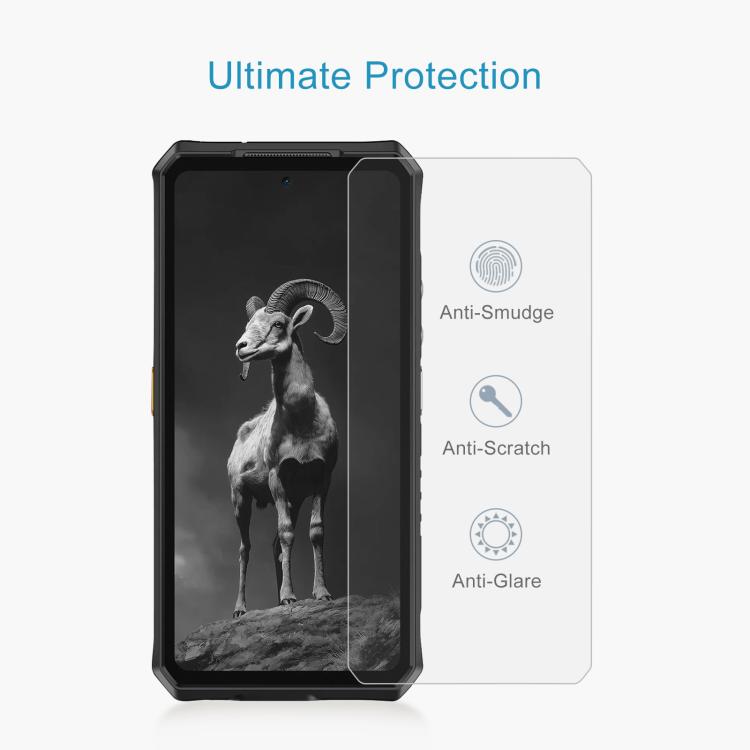 For Ulefone Armor 28 Pro 10pcs 3D 0.3mm Fine Hole High Aluminum Tempered Glass Film