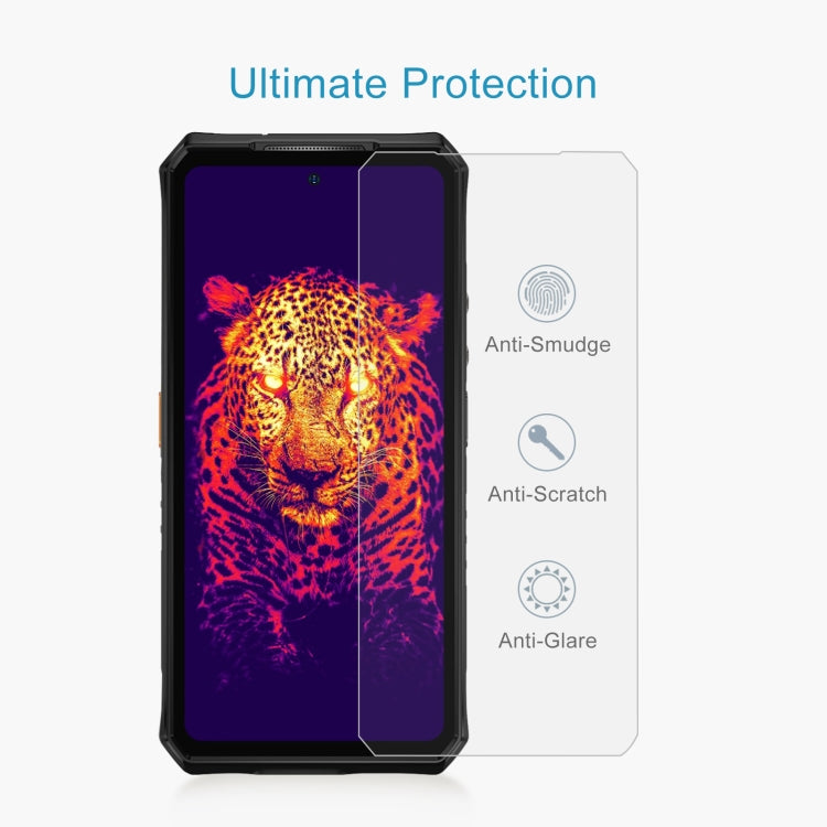 For Ulefone Armor 28 Ultra Thermal 50pcs 3D 0.3mm Fine Hole High Aluminum Tempered Glass Film