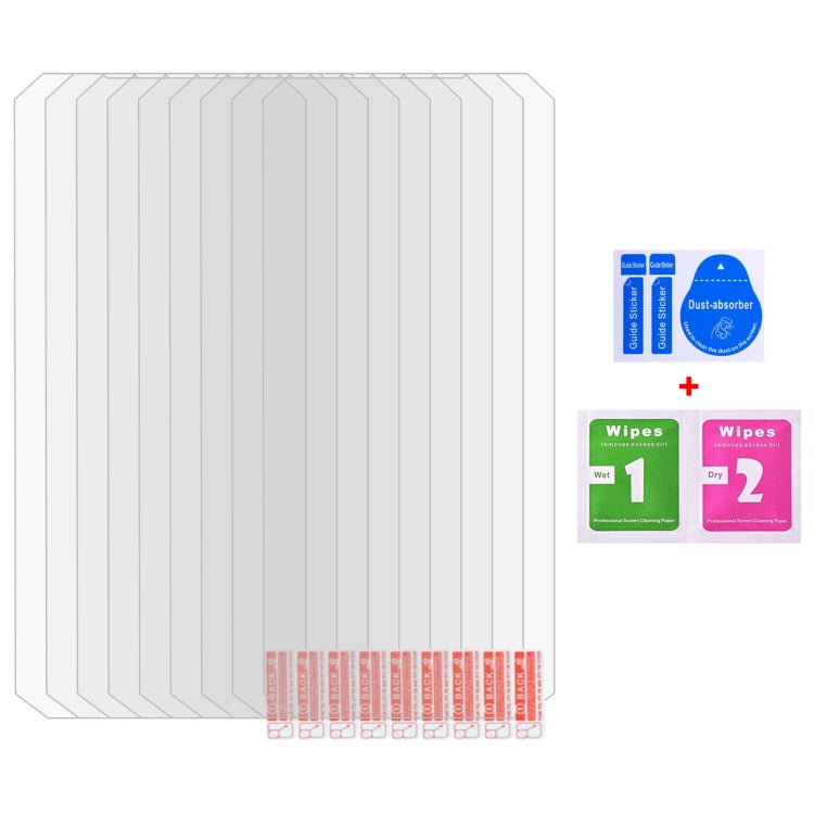 For Umidigi Bison X20 10pcs 3D 0.3mm Fine Hole High Aluminum Tempered Glass Film