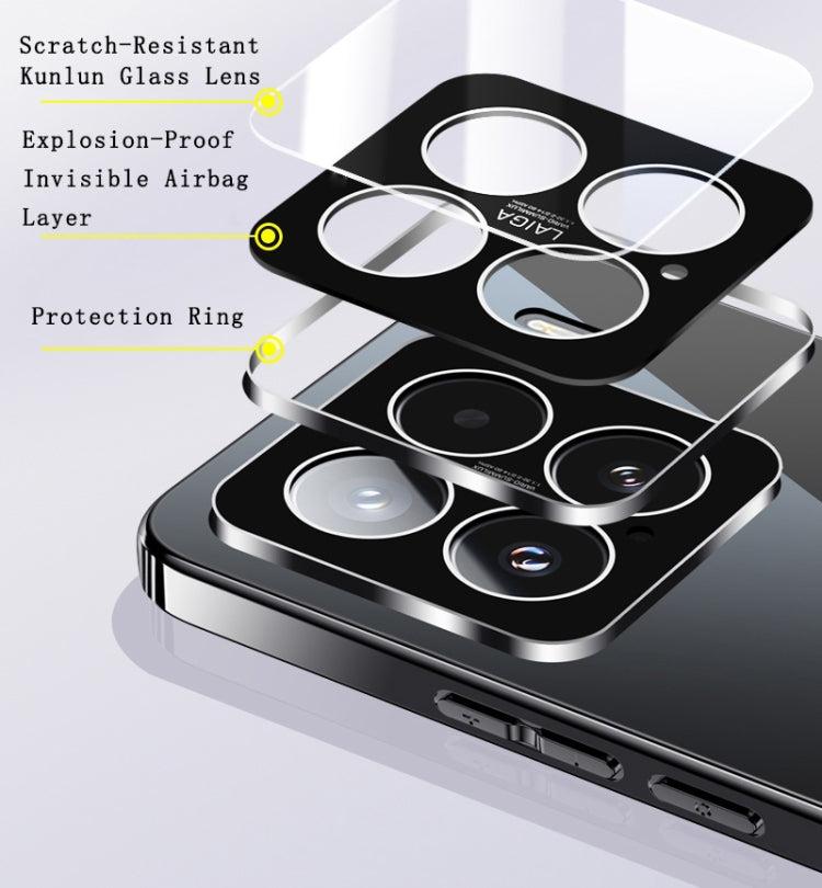 For Xiaomi 15 Electroplating Ice Crystal Airbag Full Coverage Shockproof Phone Case