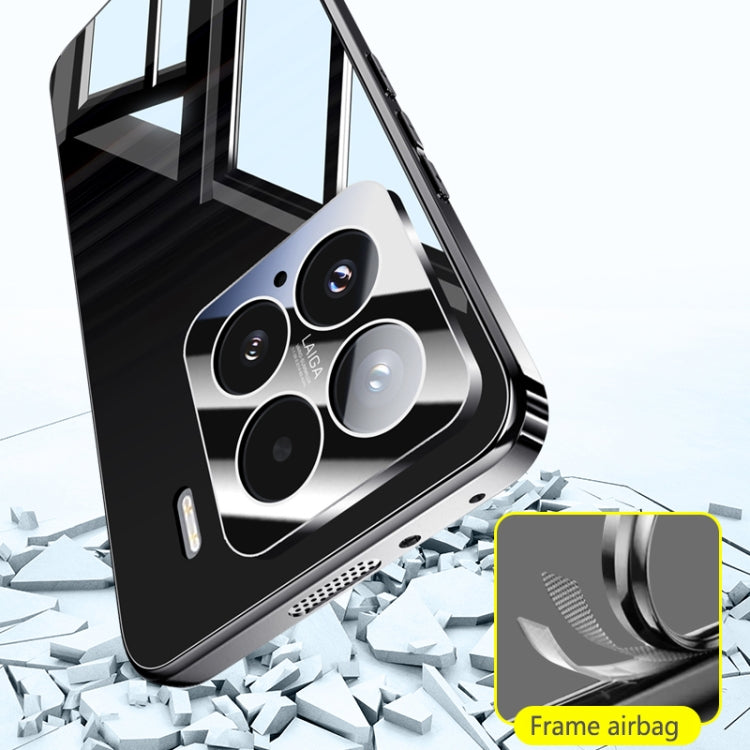 For Xiaomi 15 Electroplating Ice Crystal Airbag Full Coverage Shockproof Phone Case