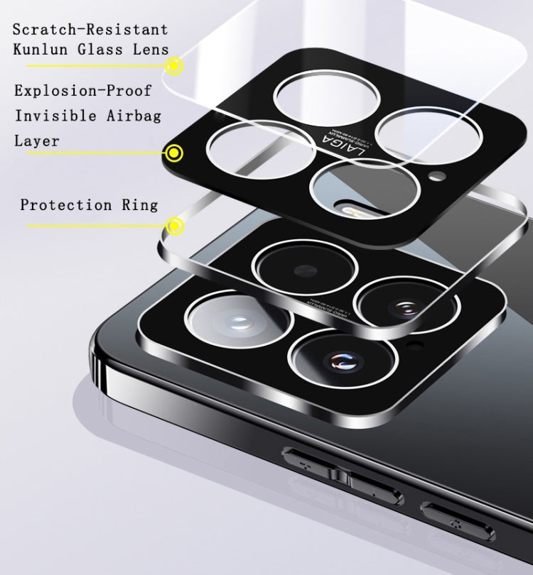 For Xiaomi 15 Pro Electroplating Ice Crystal Airbag Full Coverage Shockproof Phone Case