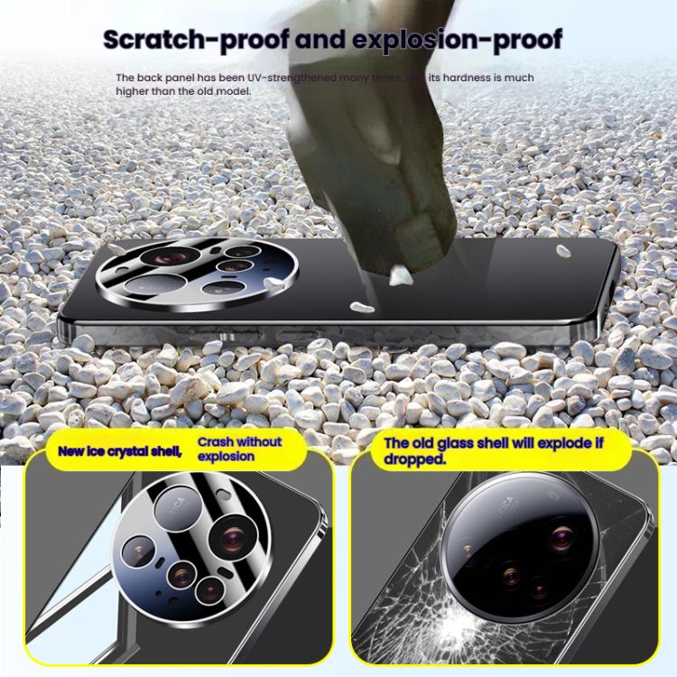 For Xiaomi 15 Ultra Electroplating Ice Crystal Airbag Full Coverage Shockproof Phone Case