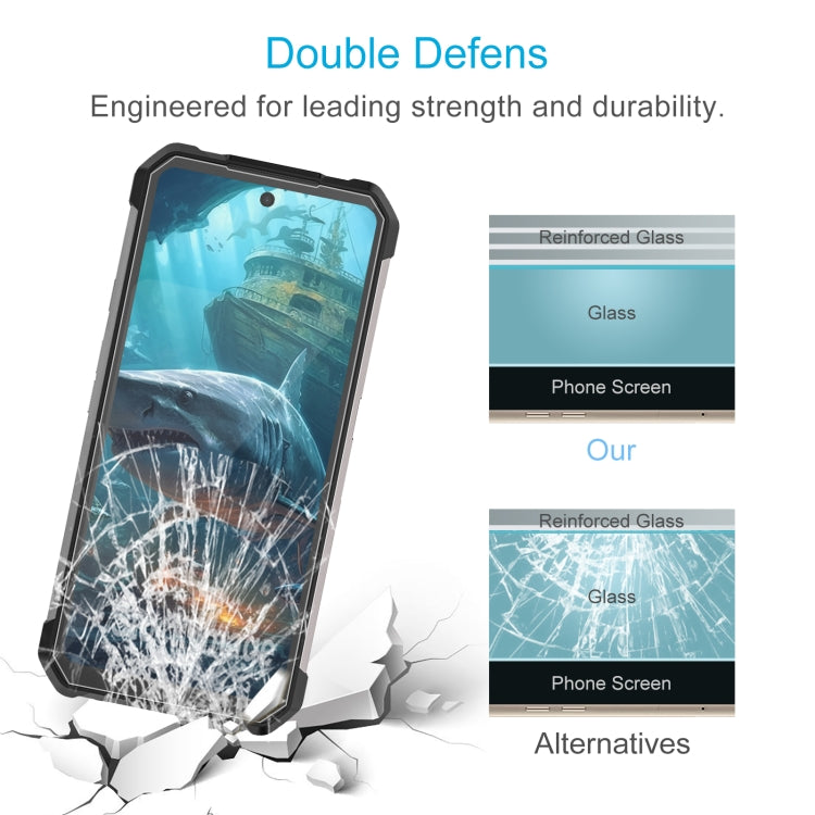 For UNIHERTZ Shark 5G 10pcs 3D 0.3mm Fine Hole High Aluminum Tempered Glass Film