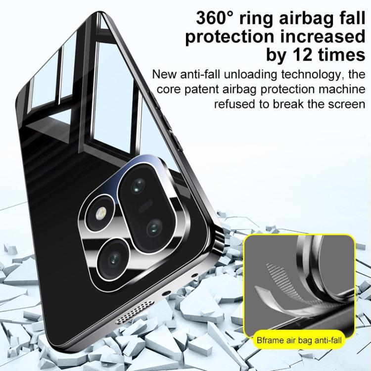 For OnePlus 15 Electroplating Ice Crystal Airbag Full Coverage Shockproof Phone Case