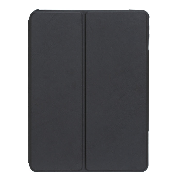 For iPad Pro 11 2024 L13-A 360 Rotation Acrylic Transparent Bluetooth Keyboard Leather Case With Touch Control