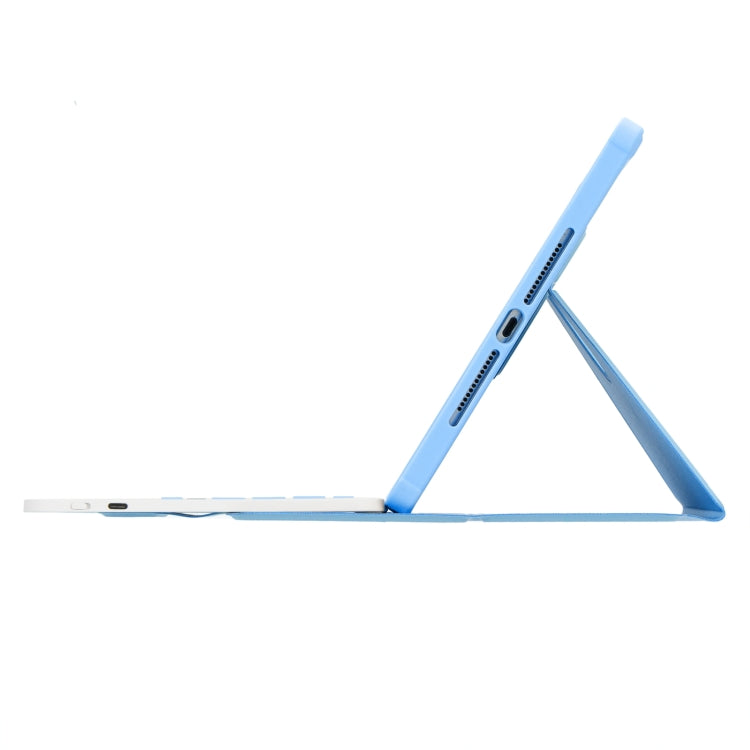 For iPad Pro 11 2024 L13-AS 360 Rotation Acrylic Transparent Bluetooth Keyboard Leather Case With Touch Control / Backlight