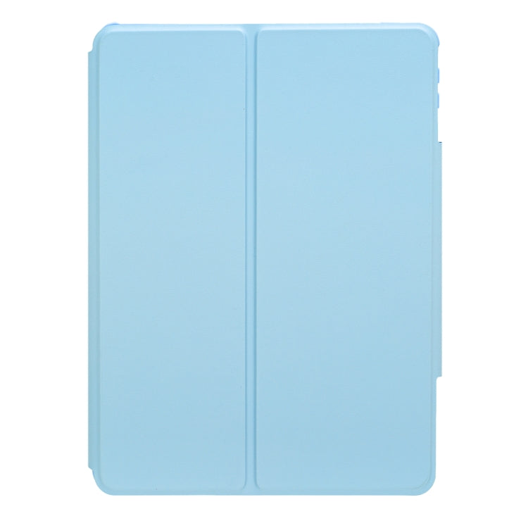 For iPad Pro 11 2024 L13-B 360 Rotation Acrylic Transparent Bluetooth Keyboard Leather Case