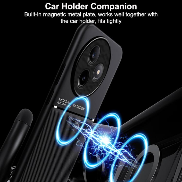 For Redmi K80 Ultra Classic Tilt Strip Grain Magnetic PC Hybrid TPU Phone Case