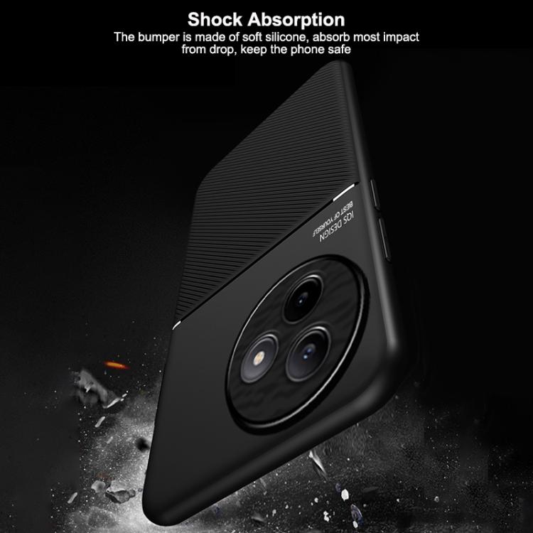 For Redmi K80 Ultra Classic Tilt Strip Grain Magnetic PC Hybrid TPU Phone Case