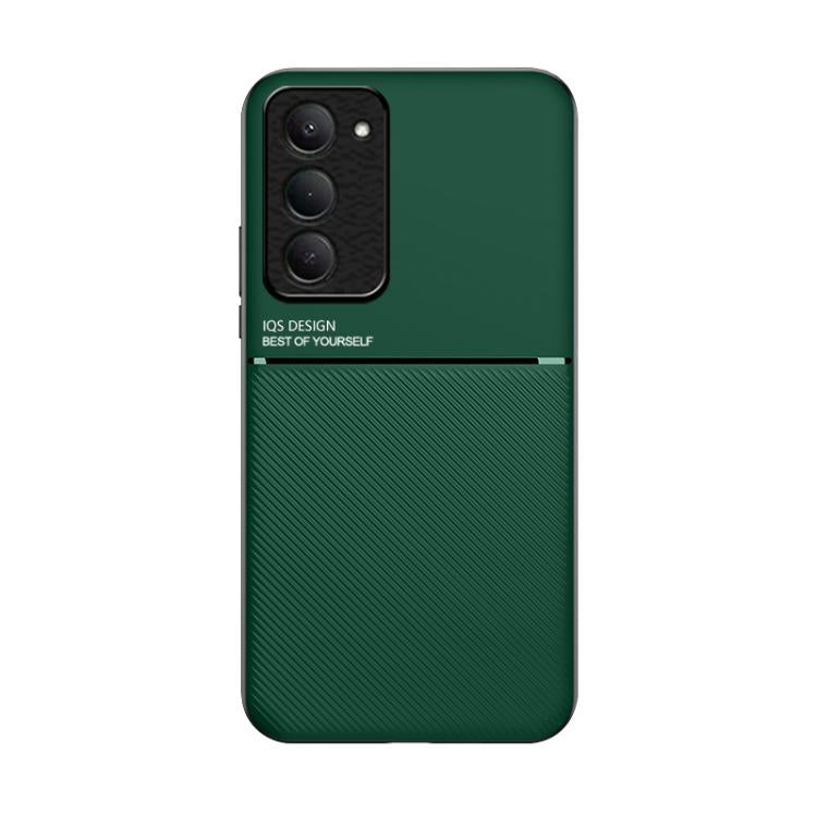 For Redmi 15 5G / 4G EU 171mm Classic Tilt Strip Grain Magnetic PC Hybrid TPU Phone Case