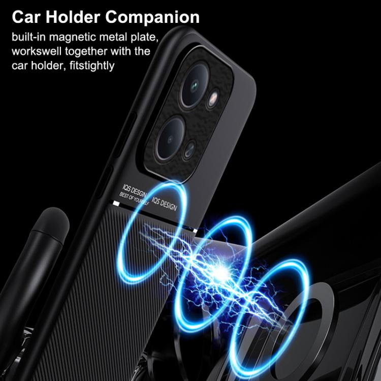 For Redmi 15C 5G / 4G Global 171mm / Poco C85 4G Classic Tilt Strip Grain Magnetic PC Hybrid TPU Phone Case