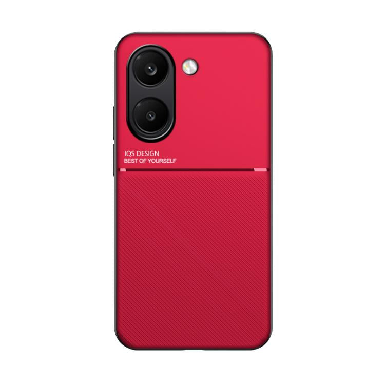 For Redmi Turbo 5 5G / Poco X8 Pro 5G Classic Tilt Strip Grain Magnetic PC Hybrid TPU Phone Case