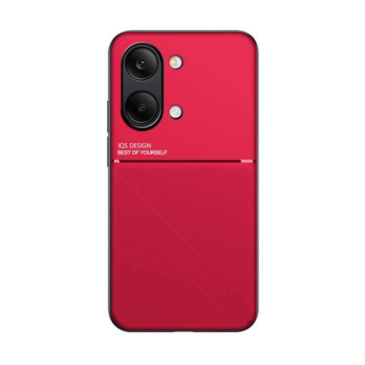 For Redmi Turbo 5 Max 5G / Poco X8 Pro Max 5G Classic Tilt Strip Grain Magnetic PC Hybrid TPU Phone Case