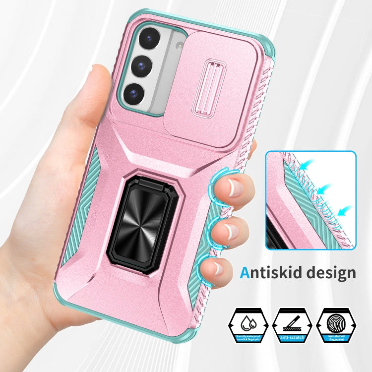 For Samsung Galaxy S22 5G Sliding Camshield Holder Phone Case
