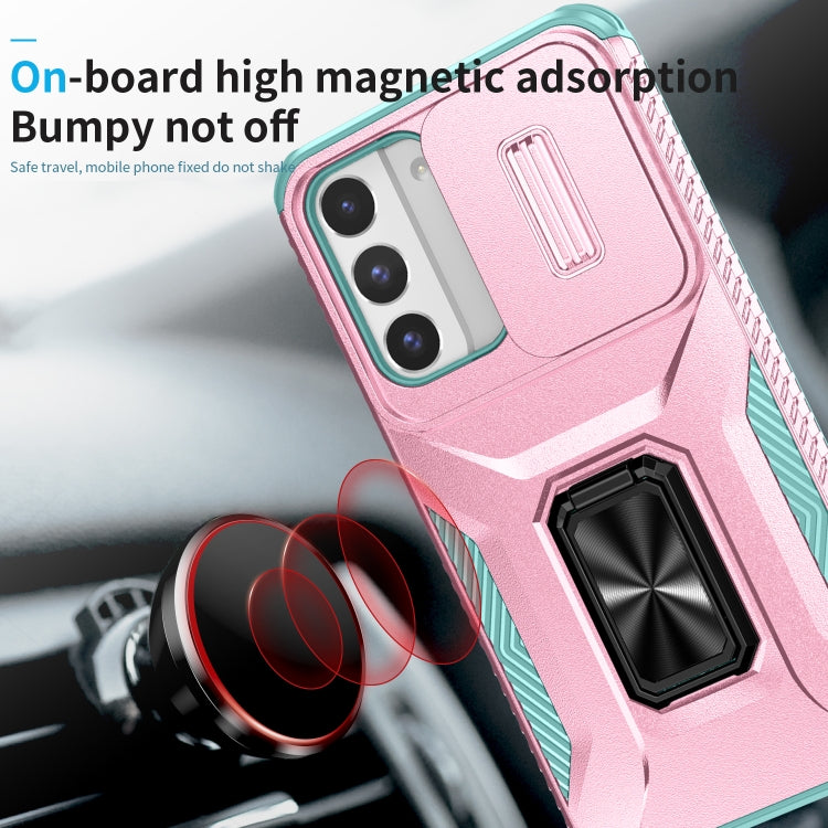 For Samsung Galaxy S22 5G Sliding Camshield Holder Phone Case