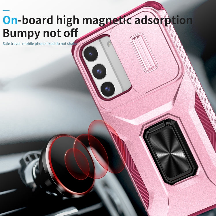 For Samsung Galaxy S22 5G Sliding Camshield Holder Phone Case