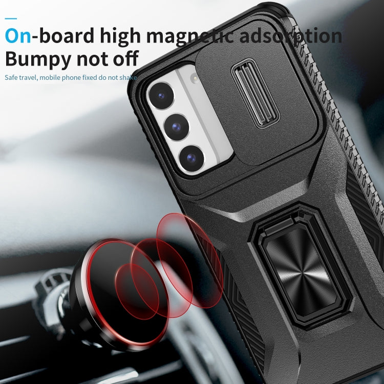 For Samsung Galaxy S22 5G Sliding Camshield Holder Phone Case