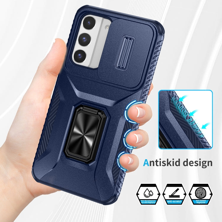 For Samsung Galaxy S22 5G Sliding Camshield Holder Phone Case
