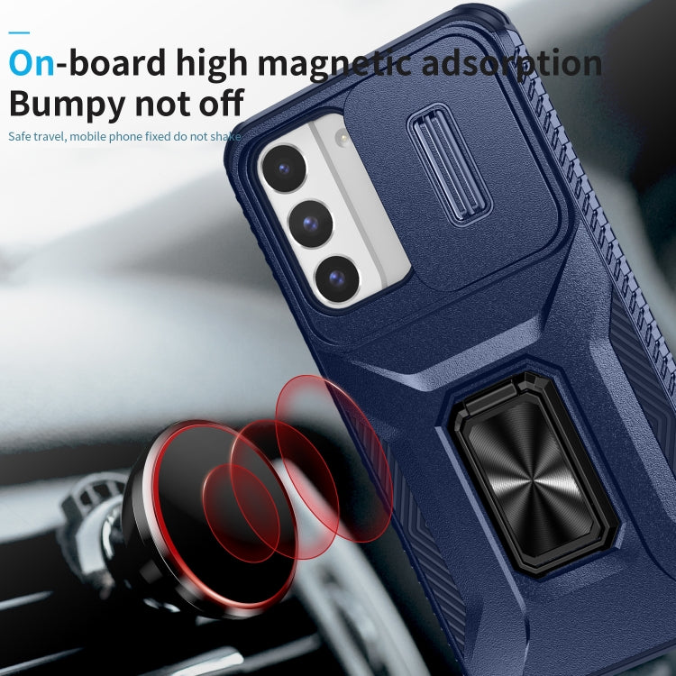 For Samsung Galaxy S22 5G Sliding Camshield Holder Phone Case