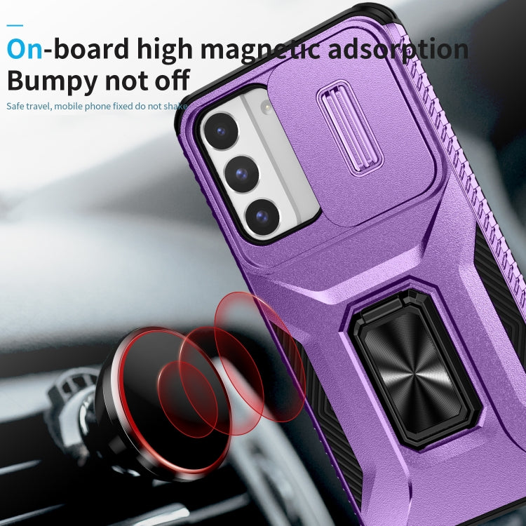 For Samsung Galaxy S22 5G Sliding Camshield Holder Phone Case