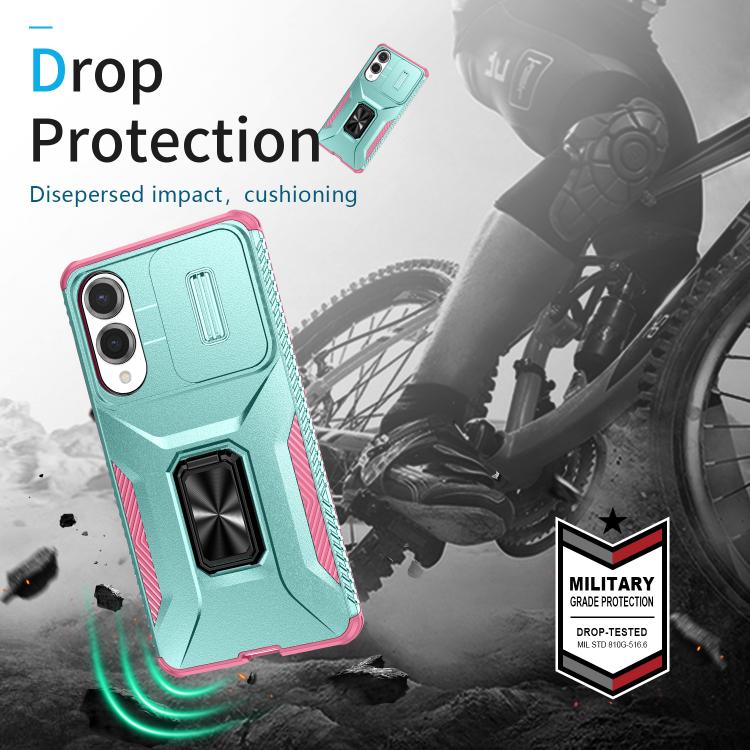 For Samsung Galaxy S25 Edge 5G Sliding Camshield Holder Phone Case