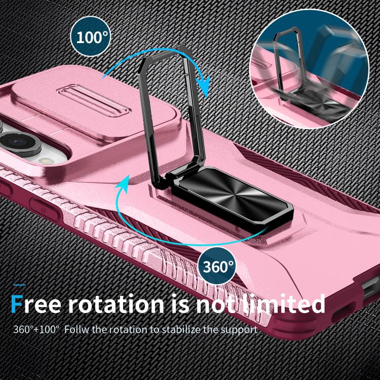 For Samsung Galaxy S25 Edge 5G Sliding Camshield Holder Phone Case