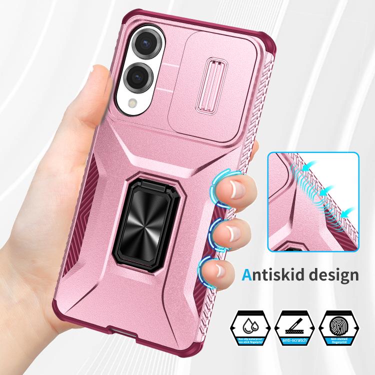 For Samsung Galaxy S25 Edge 5G Sliding Camshield Holder Phone Case
