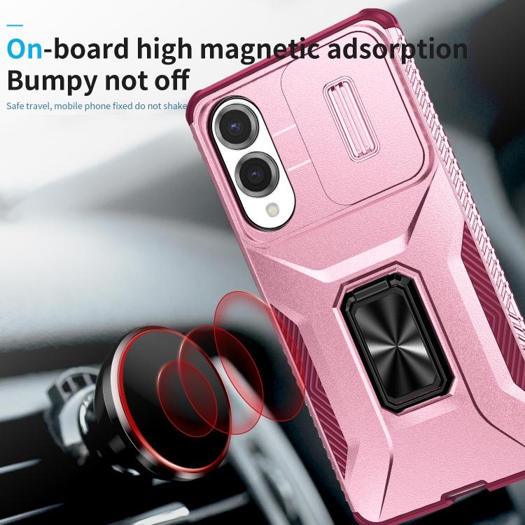 For Samsung Galaxy S25 Edge 5G Sliding Camshield Holder Phone Case