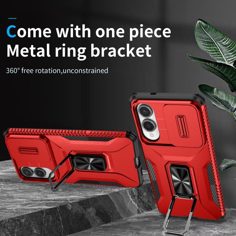 For Samsung Galaxy S25 Edge 5G Sliding Camshield Holder Phone Case