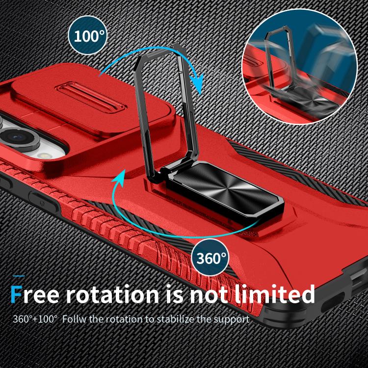 For Samsung Galaxy S25 Edge 5G Sliding Camshield Holder Phone Case