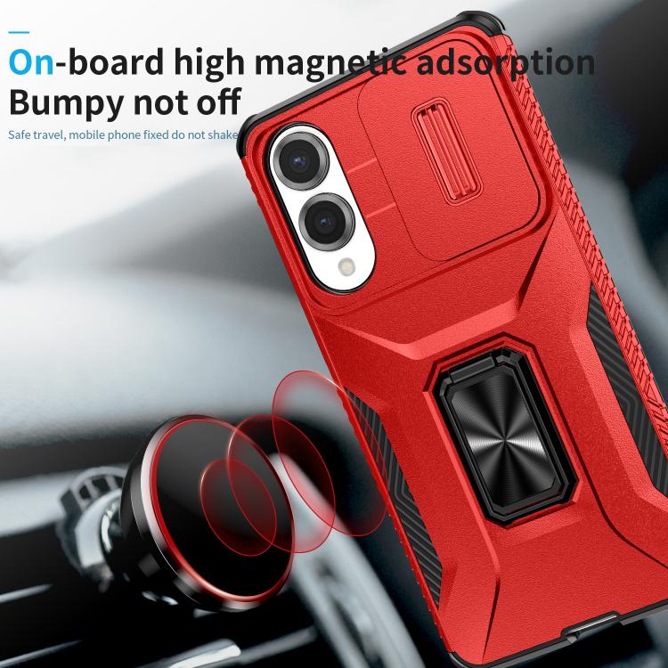 For Samsung Galaxy S25 Edge 5G Sliding Camshield Holder Phone Case