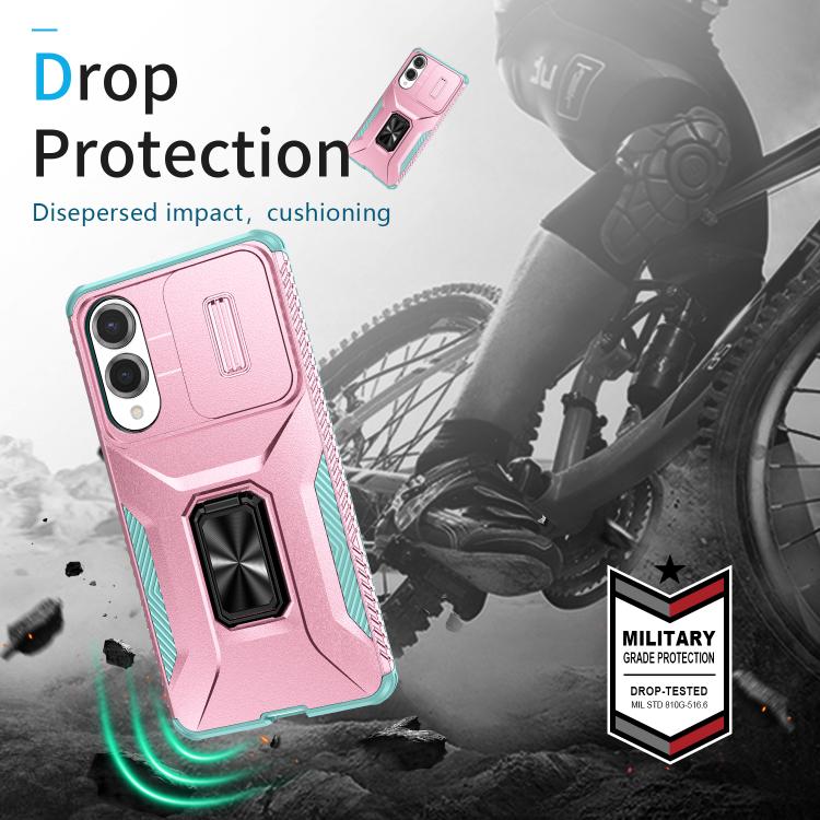 For Samsung Galaxy S25 Edge 5G Sliding Camshield Holder Phone Case
