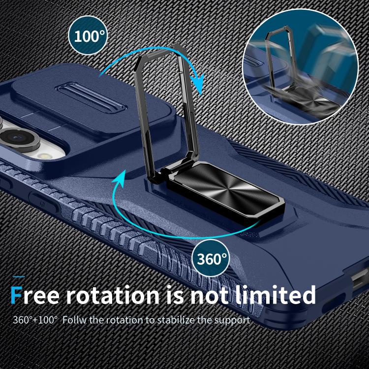 For Samsung Galaxy S25 Edge 5G Sliding Camshield Holder Phone Case