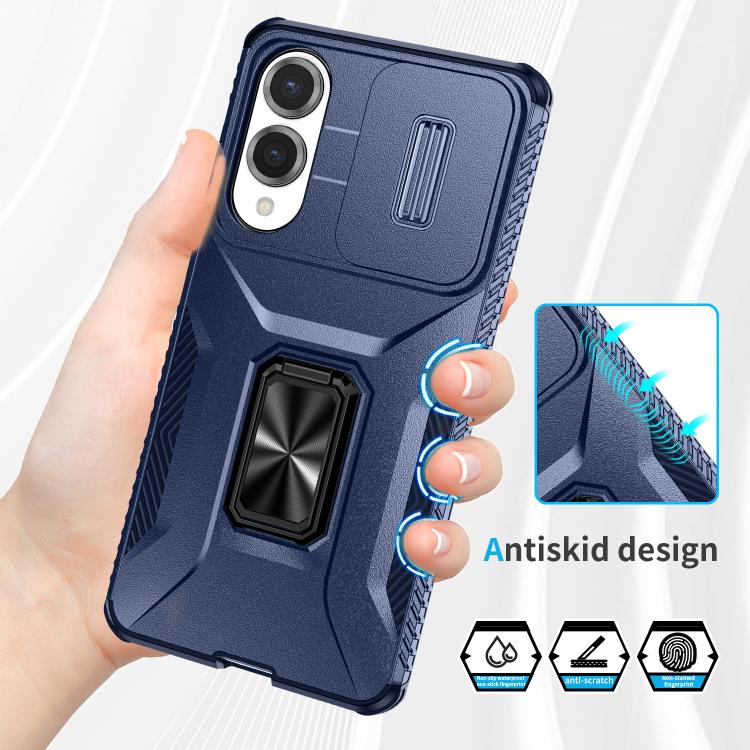 For Samsung Galaxy S25 Edge 5G Sliding Camshield Holder Phone Case