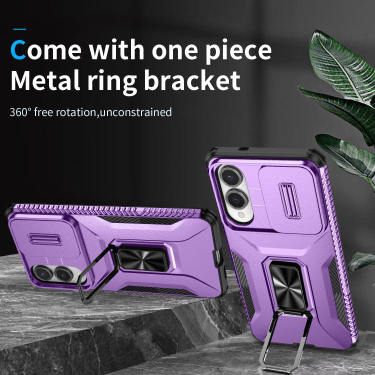 For Samsung Galaxy S25 Edge 5G Sliding Camshield Holder Phone Case