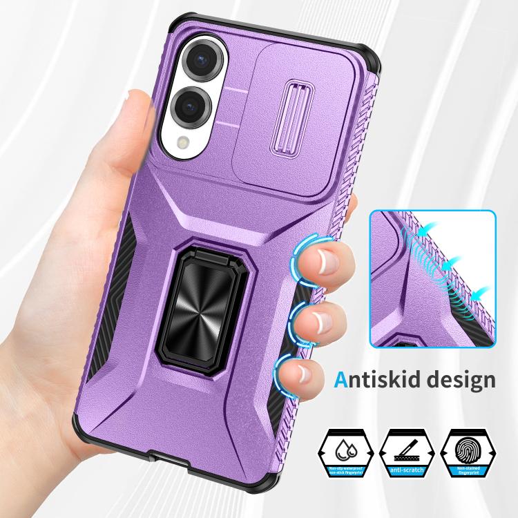 For Samsung Galaxy S25 Edge 5G Sliding Camshield Holder Phone Case