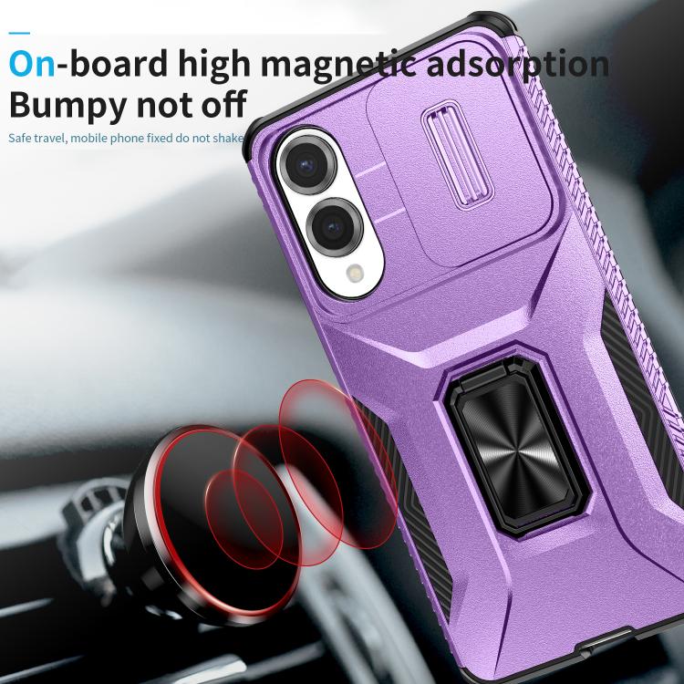 For Samsung Galaxy S25 Edge 5G Sliding Camshield Holder Phone Case