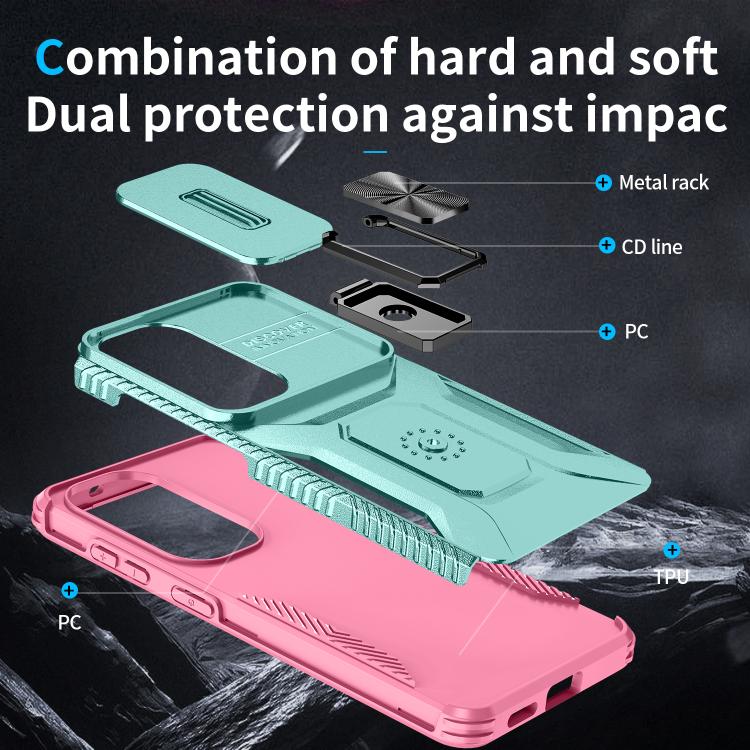 For Samsung Galaxy S26 5G Sliding Camshield Holder Phone Case