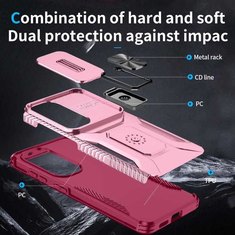 For Samsung Galaxy S26 5G Sliding Camshield Holder Phone Case