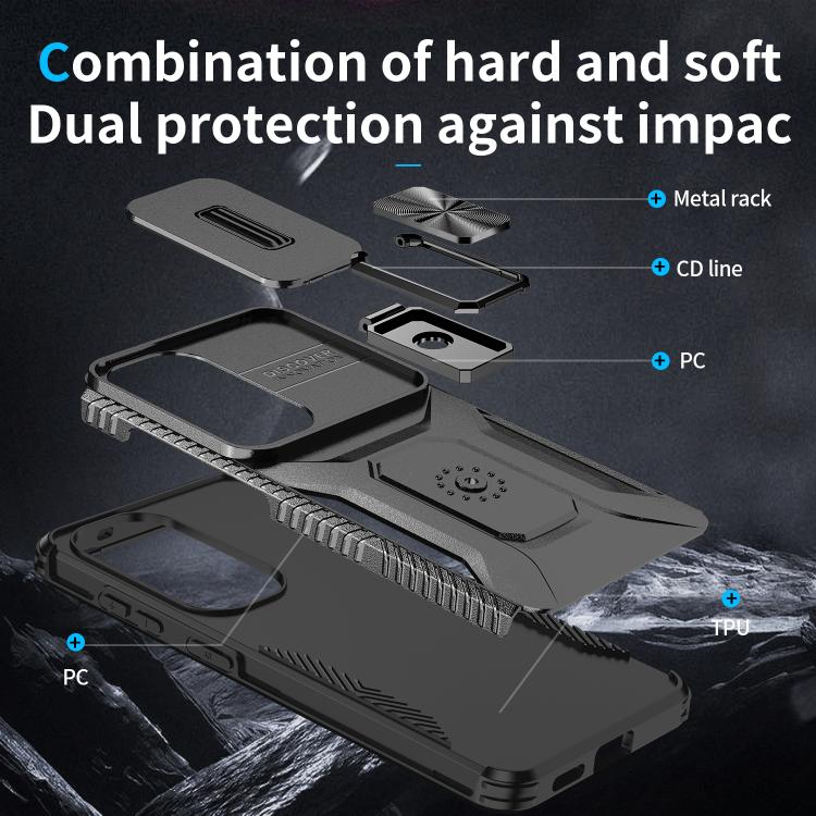 For Samsung Galaxy S26 5G Sliding Camshield Holder Phone Case