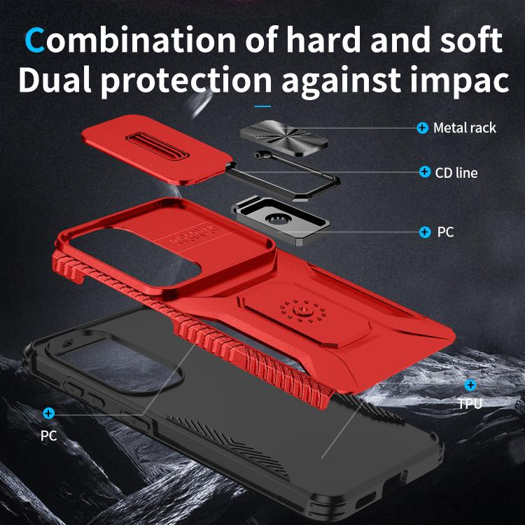 For Samsung Galaxy S26 5G Sliding Camshield Holder Phone Case